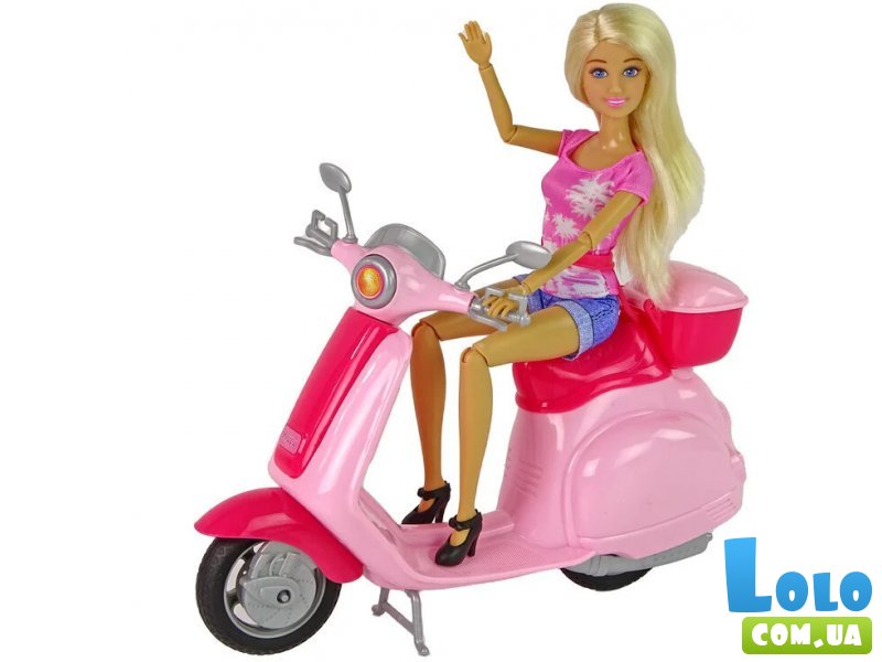 Кукла на скутере Anlily