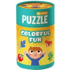 Пазл и игра Цветные развлечения, Mon Puzzle, 24 эл.
